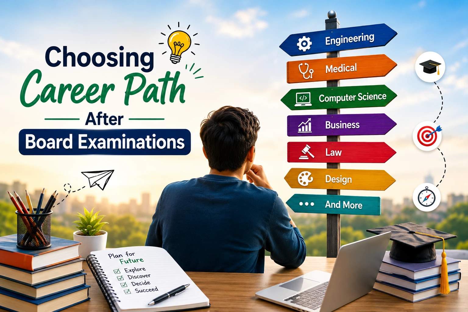 Choosing Career Path After Board Examinations. — Alpha Campus blog