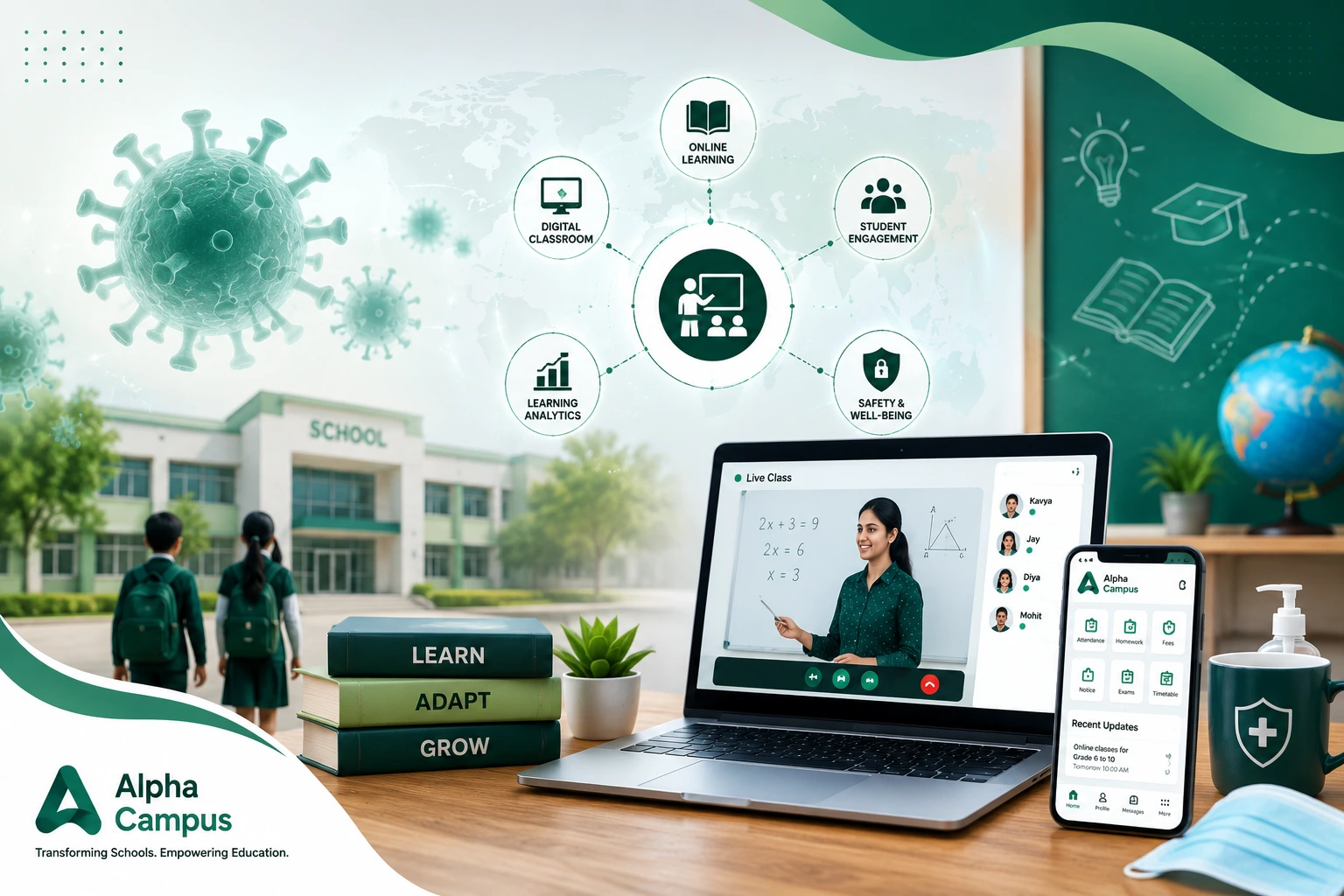 How is the Omicron virus affecting the education sector? — Alpha Campus blog