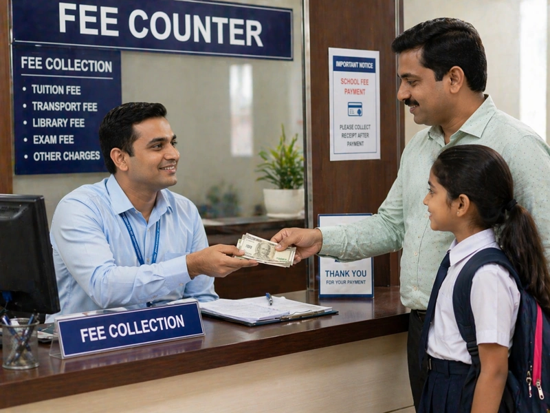 Fees collection and accounts management — school management software