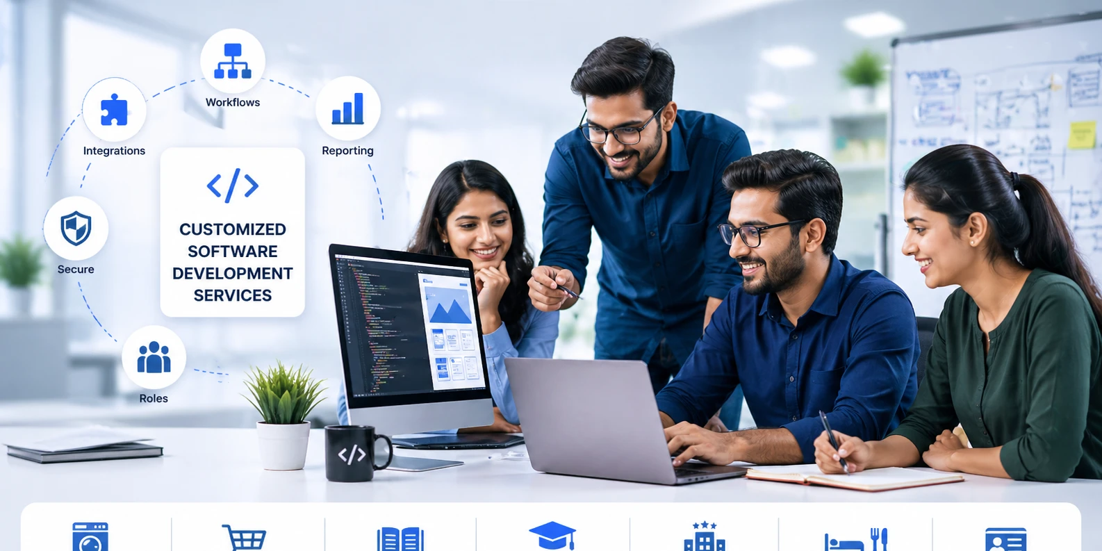 Custom Software Development Services - Tailored solutions for your business workflows